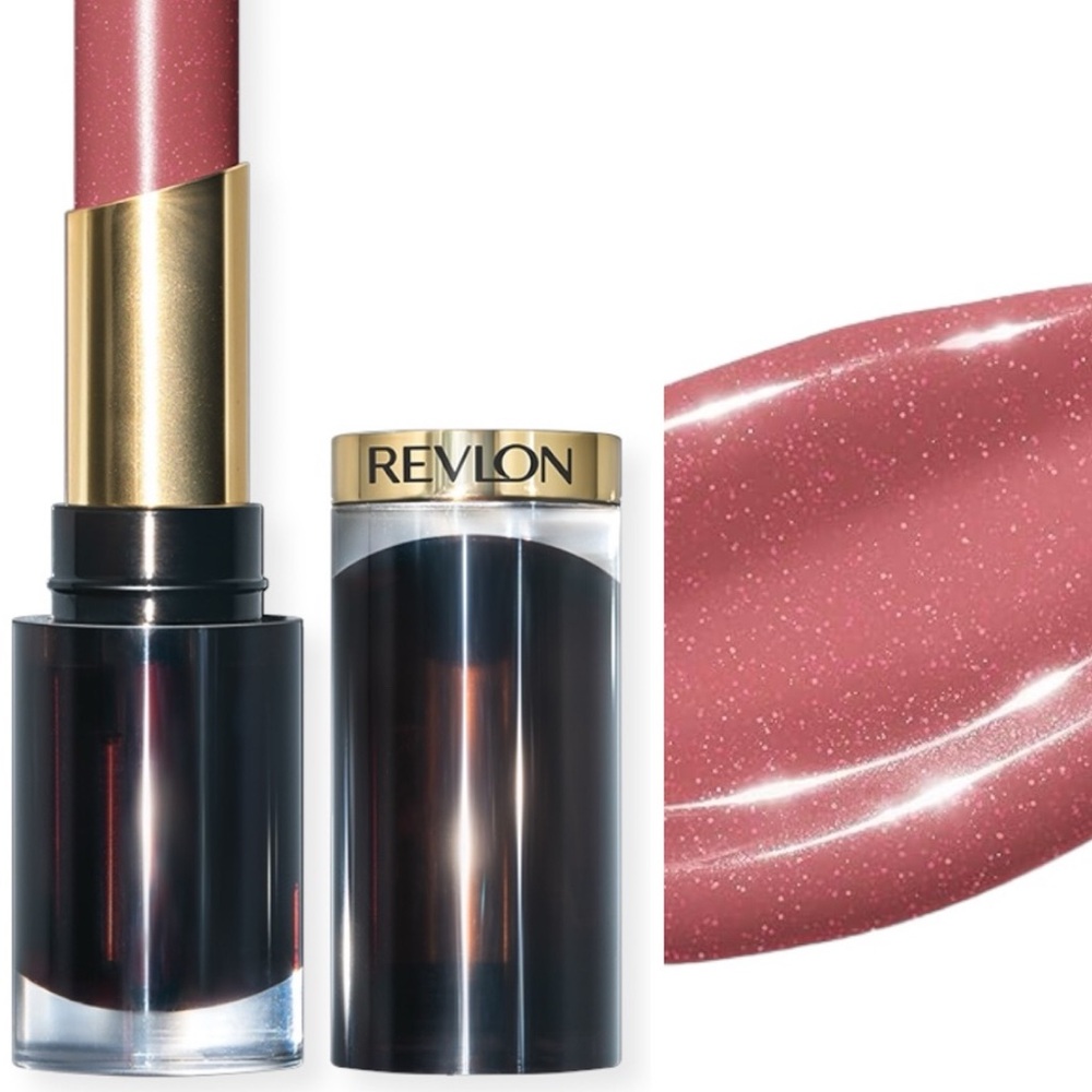 Revlon Glossed Up Rose 003 Glass Shine Super Lustrous Lipstick